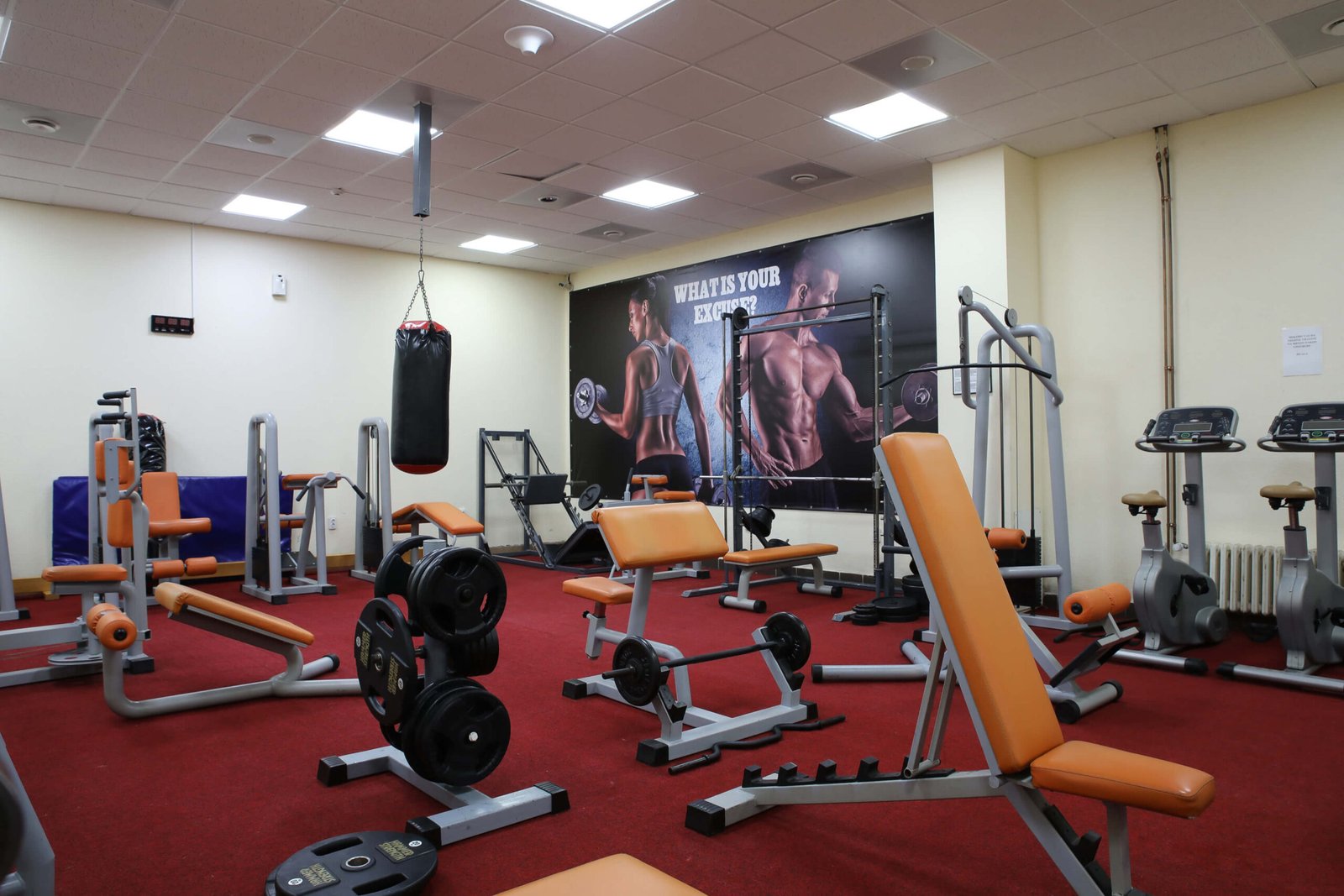 Modern gym at Hotel Junior Kopaonik