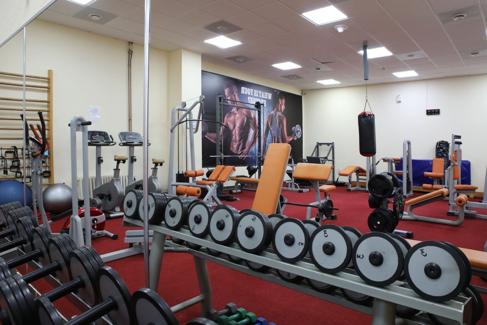 Hotel Junior gym and fitness facilities