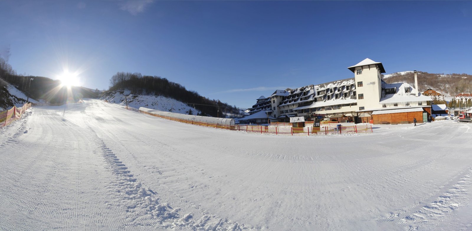 Hotel Junior's own ski slope in Kopaonik