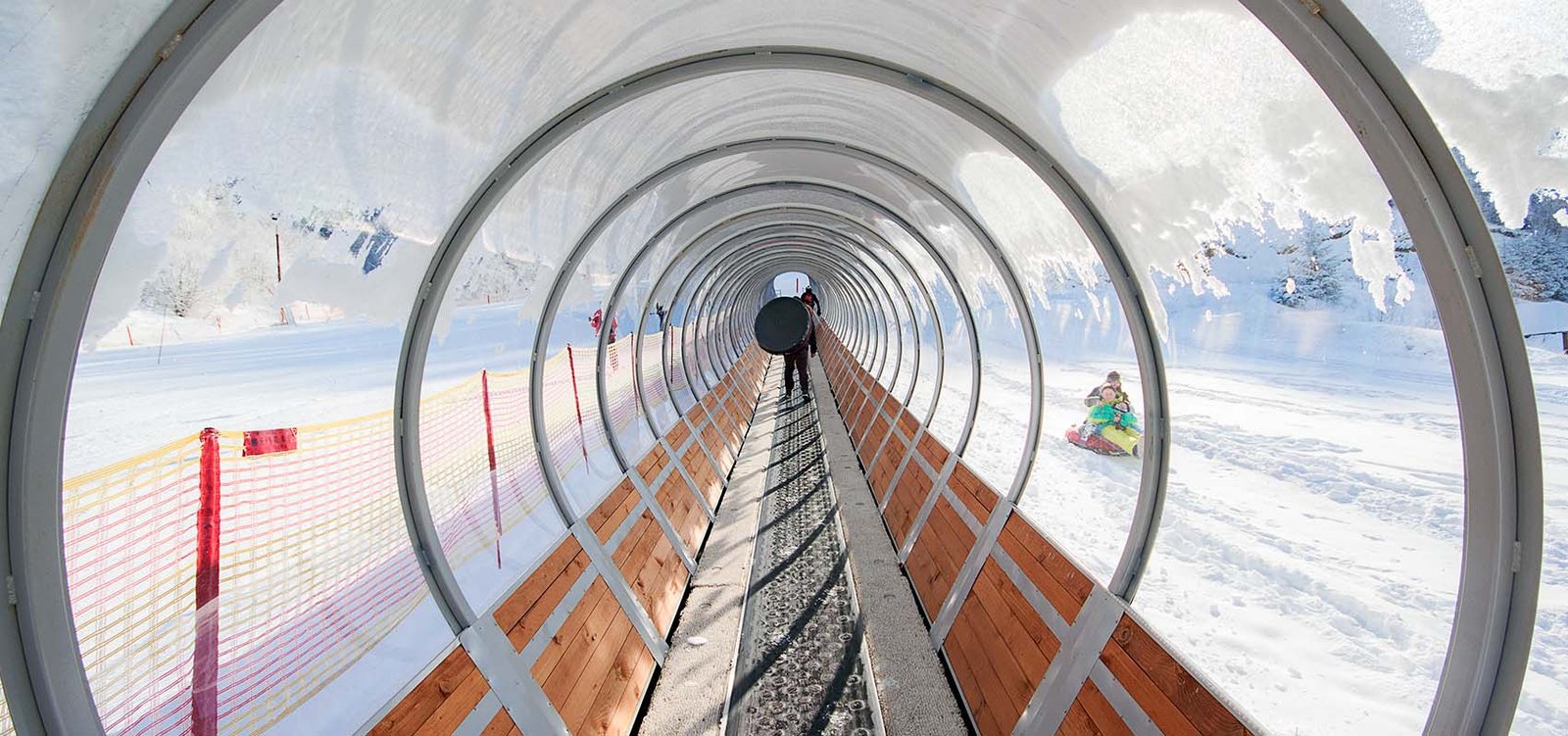 Snow tubing at Hotel Junior Kopaonik